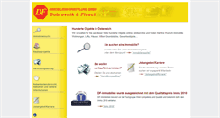 Desktop Screenshot of df-immobilien.at